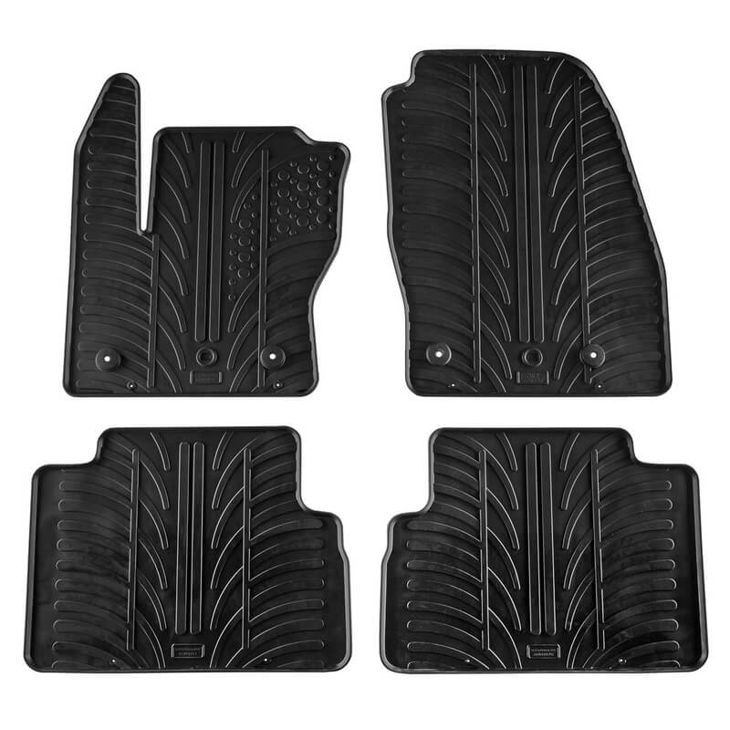 Βλησαρούλης Car Center - Πατάκια Αυτοκινήτου Gledring 0554 Ford C-Max 2015- Μαύρο 4 Τεμάχια