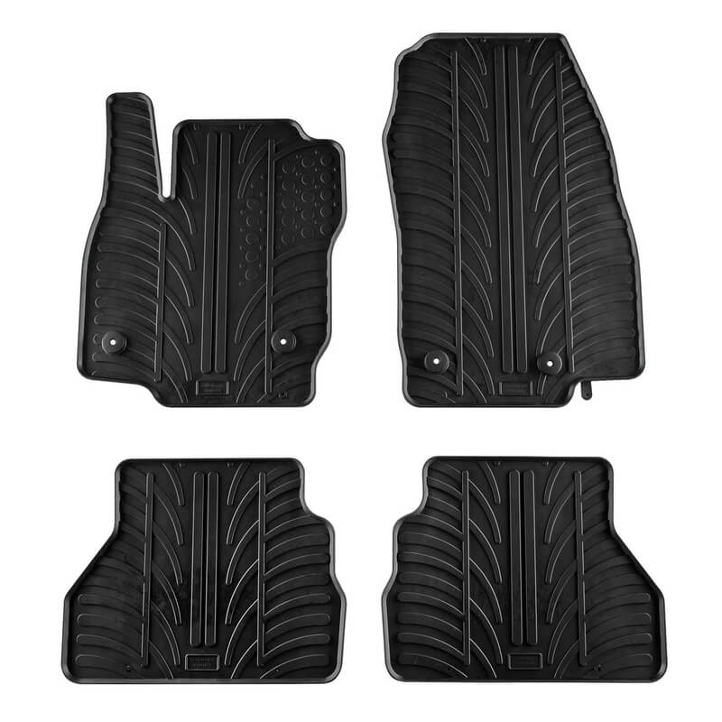 Βλησαρούλης Car Center - Πατάκια Αυτοκινήτου Gledring 0558 Ford B-Max 2015- Μαύρο 4 Τεμάχια