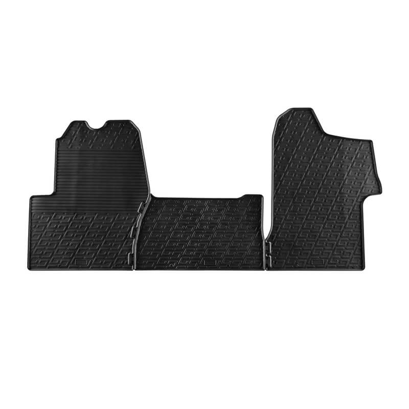 Βλησαρούλης Car Center - Πατάκια Αυτοκινήτου Gledring 0880 Renault Master / Opel Movano 2015- Μαύρο 3 Τεμάχια