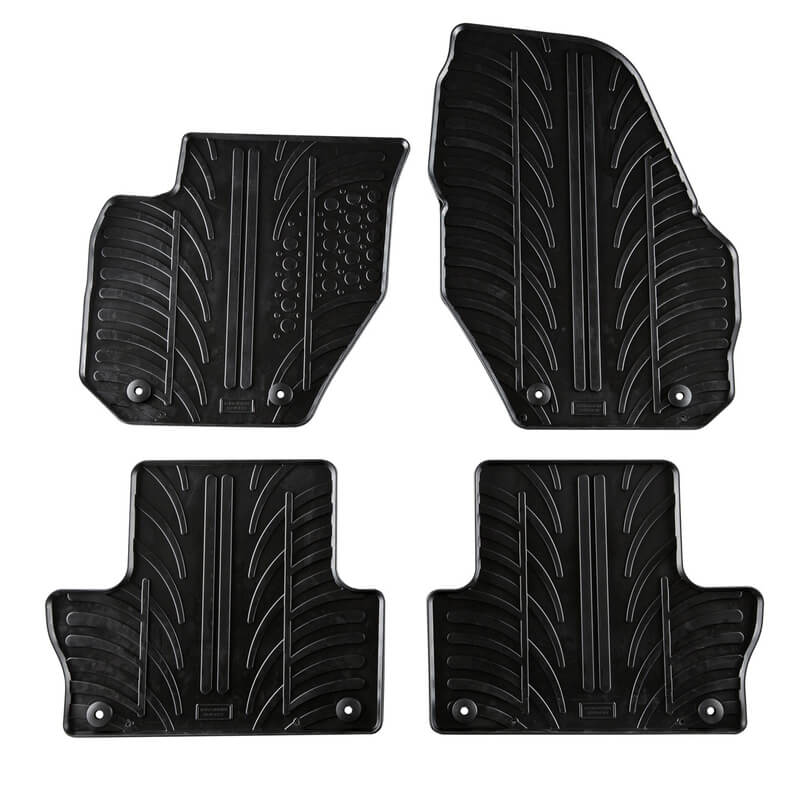 Βλησαρούλης Car Center - Πατάκια Αυτοκινήτου Gledring 0387 Volvo XC60 2008-2017 Μαύρο 4 Τεμάχια