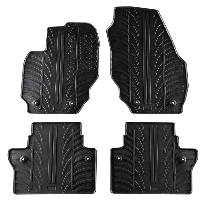 Βλησαρούλης Car Center - Πατάκια Αυτοκινήτου Gledring 0389 Volvo V70 2007- / XC70 2008- Μαύρο 4 Τεμάχια