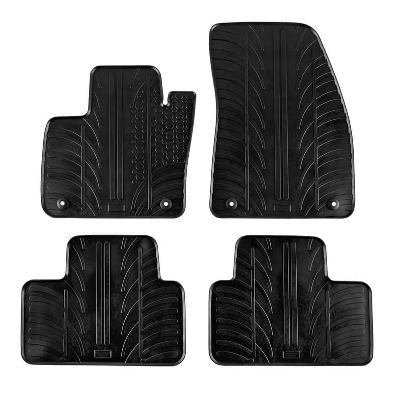 Βλησαρούλης Car Center - Πατάκια Αυτοκινήτου Gledring 0393 Volvo XC40 SUV 2018- Μαύρο 4 Τεμάχια