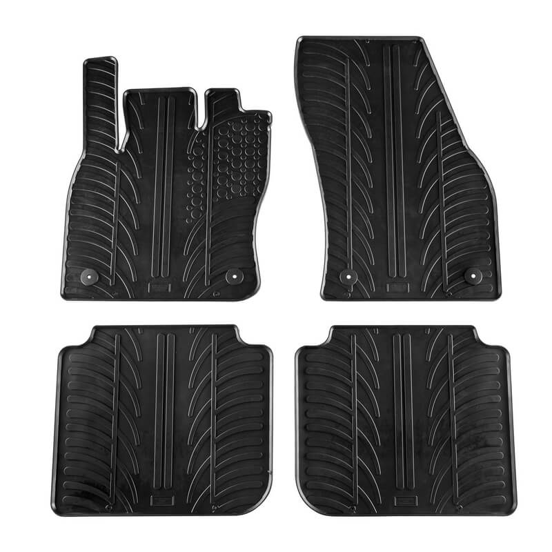 Βλησαρούλης Car Center - Πατάκια Αυτοκινήτου Gledring 0475 Skoda Kodiaq 2017-  Μαύρο 4 Τεμάχια