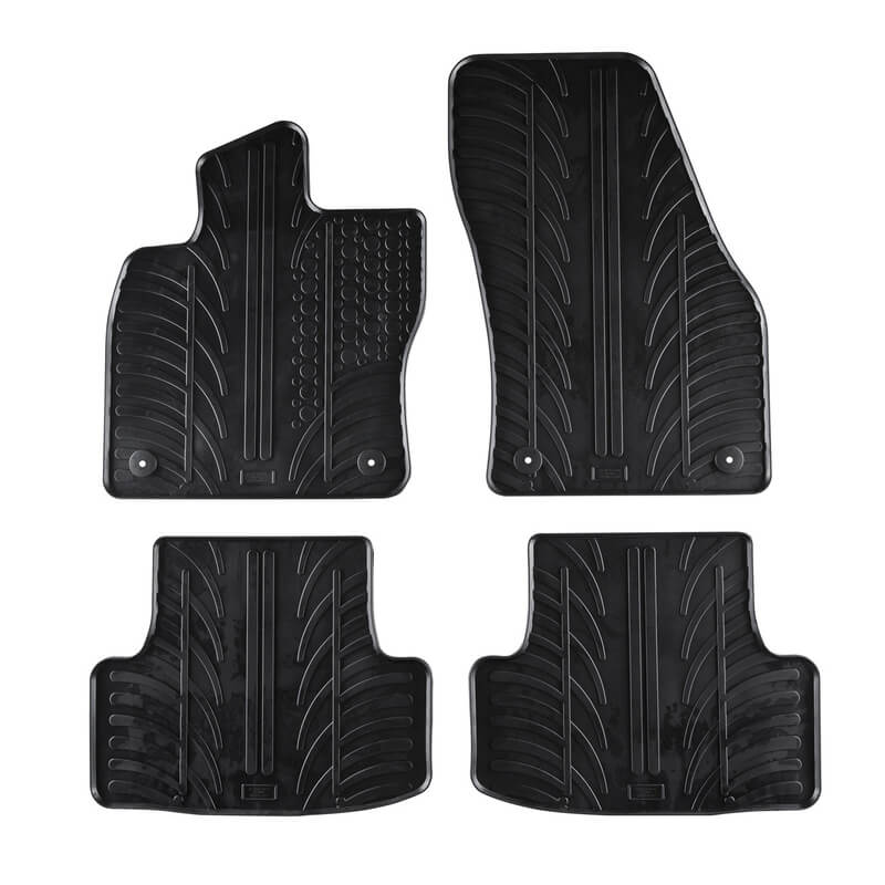 Βλησαρούλης Car Center - Πατάκια Αυτοκινήτου Gledring 0476 Skoda Karoq SUV 2017- Μαύρο 4 Τεμάχια