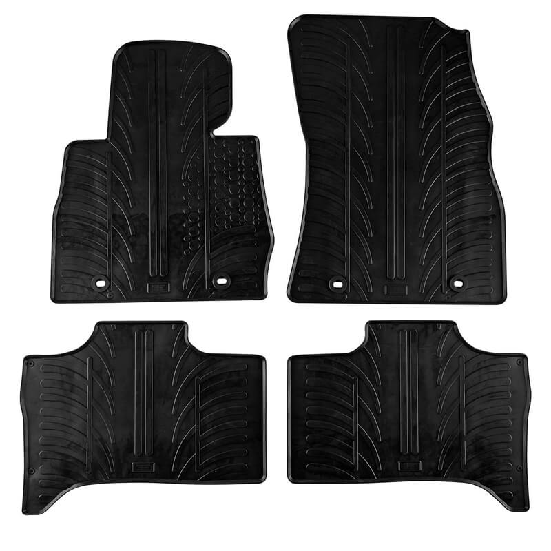 Βλησαρούλης Car Center - Πατάκια Αυτοκινήτου Gledring  0495 BMW X5 E53 1999-2006 Μαύρο 4 Τεμάχια