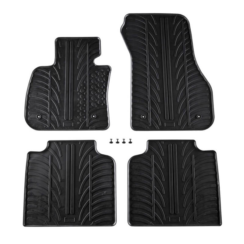 Βλησαρούλης Car Center - Πατάκια Αυτοκινήτου Gledring 0496 BMW Serie 2 F46 Gran Tourer 2015- Μαύρο 4 Τεμάχια