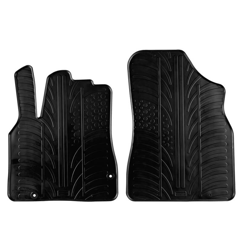 Βλησαρούλης Car Center - Πατάκια Αυτοκινήτου Gledring 0120 Citroen Berlingo 2008-2018 / Peugeot Partner 2008-2018 Μαύρο 2 Τεμάχια