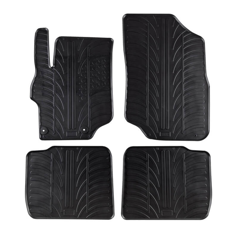 Βλησαρούλης Car Center - Πατάκια Αυτοκινήτου Gledring 0158 Peugeot 301 2012- / Citroen Elysse 2012- Μαύρο 4 Τεμάχια