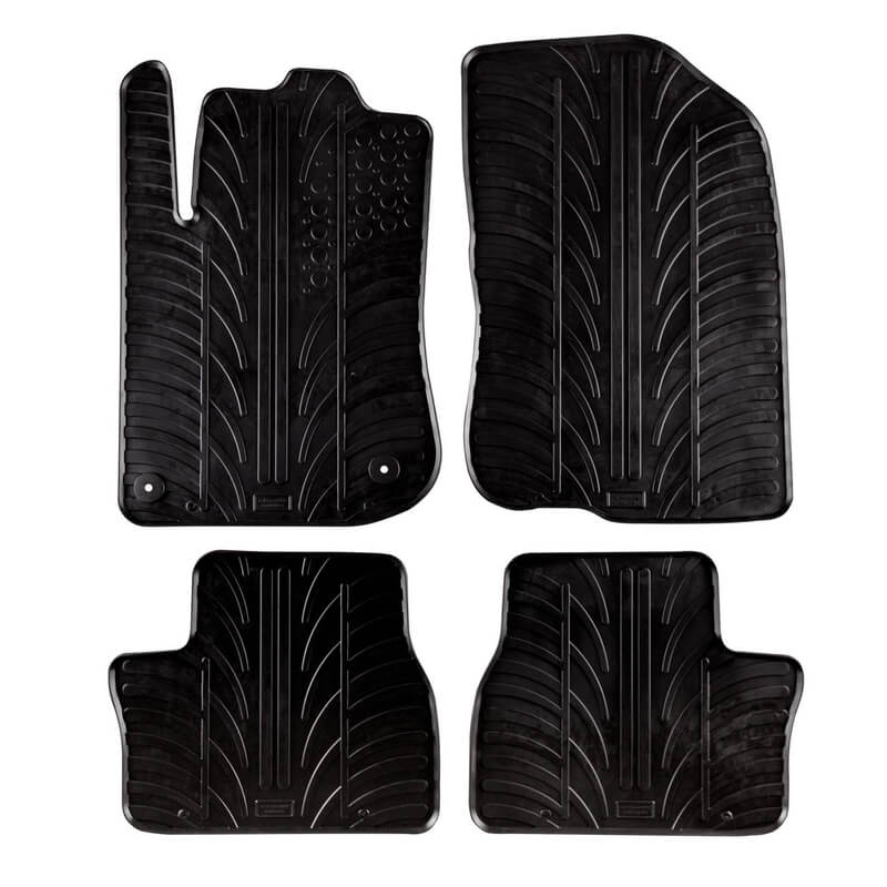 Βλησαρούλης Car Center - Πατάκια Αυτοκινήτου Gledring 0159 Peugeot 2008 2013-2019 / Crossover 2013-2019 Μαύρο 4 Τεμάχια