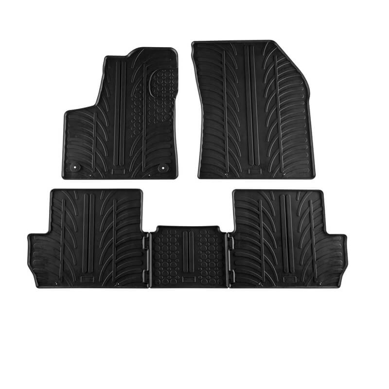 Βλησαρούλης Car Center - Πατάκια Αυτοκινήτου Gledring 0163 Peugeot 3008 2016- Χειροκίνητο Μαύρο 4 Τεμάχια