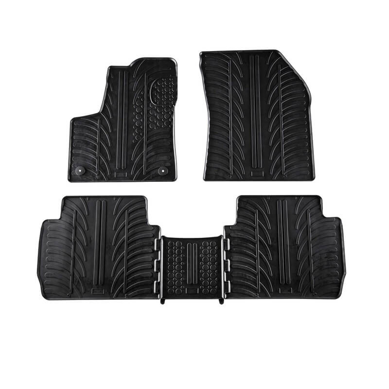 Βλησαρούλης Car Center - Πατάκια Αυτοκινήτου Gledring 0164 Peugeot 5008 2017-  Μαύρο 4 Τεμάχια