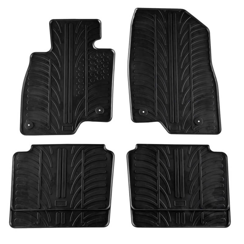 Βλησαρούλης Car Center - Πατάκια Αυτοκινήτου Gledring 0219 Mazda 6 2012-2016 Μαύρο 4 Τεμάχια