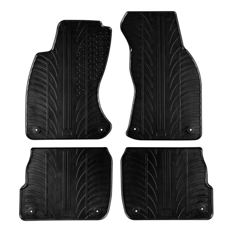 Βλησαρούλης Car Center - Πατάκια Αυτοκινήτου Gledring 0253 Audi A6 C5 1997-2004 Μαύρο 4 Τεμάχια