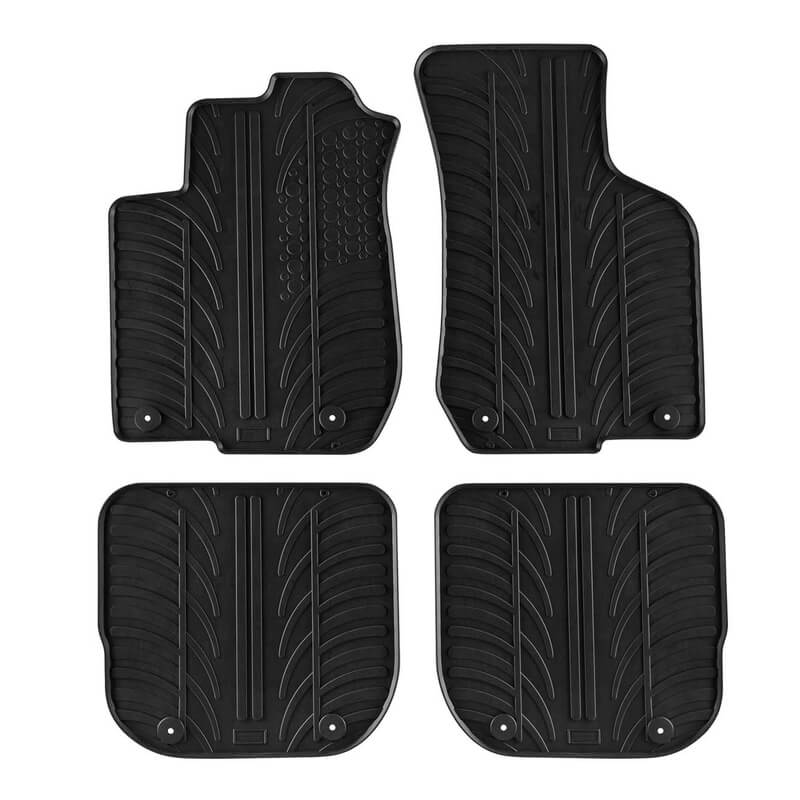 Βλησαρούλης Car Center - Πατάκια Αυτοκινήτου Gledring 0254 Audi A3 8L 3/5D 1998-2004  Χειροκίνητο Μαύρο 4 Τεμάχια
