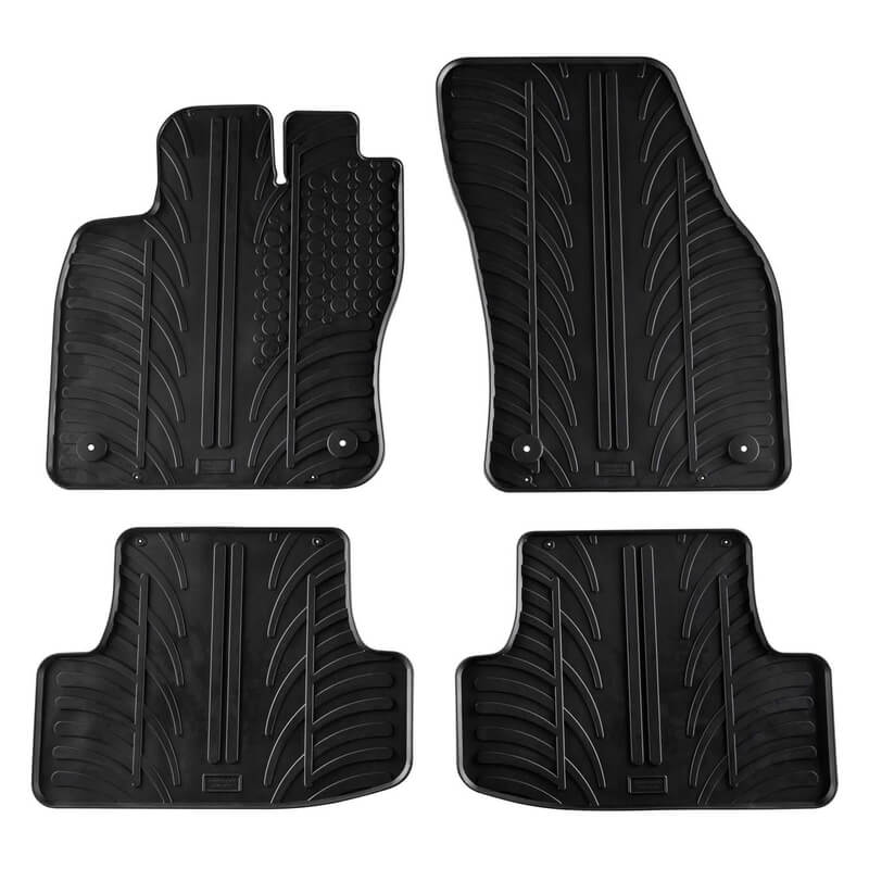 Βλησαρούλης Car Center - Πατάκια Αυτοκινήτου Gledring 0255 Audi Q2 2016- Μαύρο 4 Τεμάχια