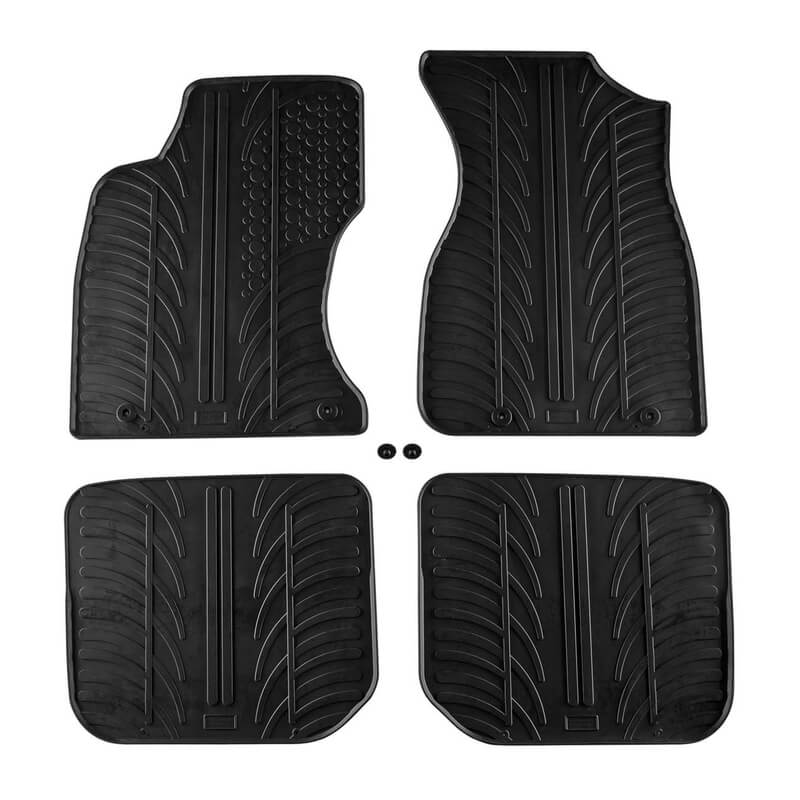 Βλησαρούλης Car Center - Πατάκια Αυτοκινήτου Gledring 0256 Audi A4 B5 Sedan/ Avant 1996-2000 Μαύρο 4 Τεμάχια