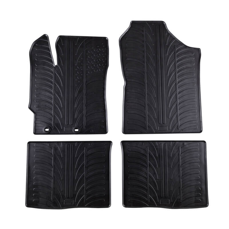 Βλησαρούλης Car Center - Πατάκια Αυτοκινήτου Gledring 0265 Toyota Yaris 2011-2020 Μαύρο 4 Τεμάχια