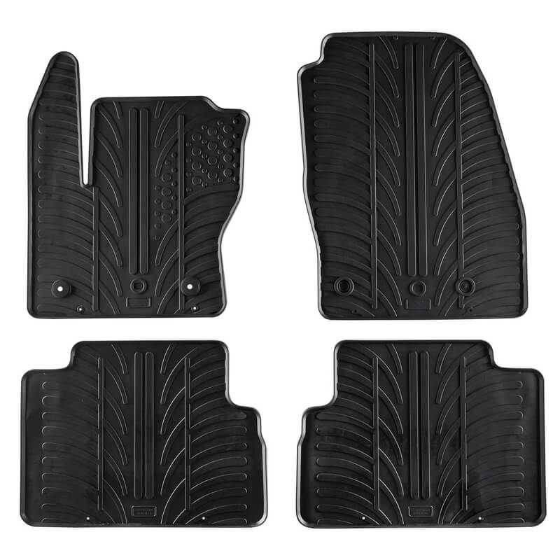 Βλησαρούλης Car Center - Πατάκια Αυτοκινήτου Gledring 0285 Ford C-MAX 2010-2014 5 Πόρτες Μαύρο 4 Τεμάχια