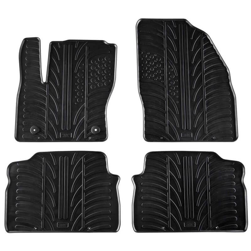 Βλησαρούλης Car Center - Πατάκια Αυτοκινήτου Gledring 0288 Ford Kuga 2011-2013 Μαύρο 4 Τεμάχια