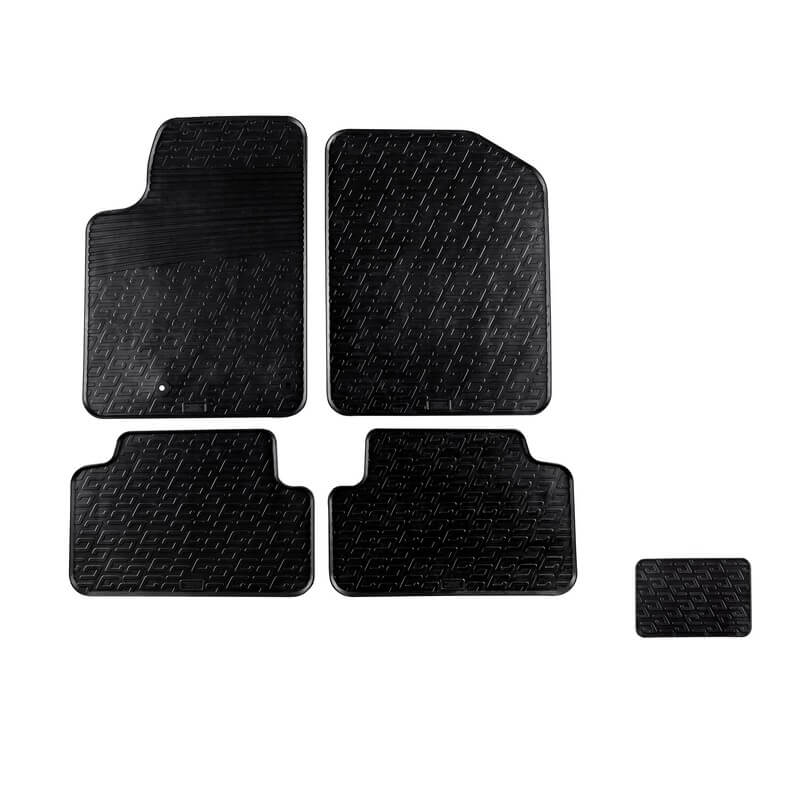 Βλησαρούλης Car Center - Πατάκια Αυτοκινήτου Gledring 0117 Citroen Berlingo 2002-2007 / Peugeot Partner 2002-2007 Μαύρο 5 Τεμάχια