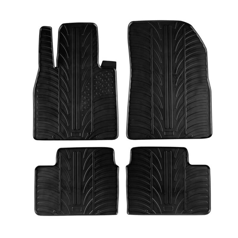Βλησαρούλης Car Center - Πατάκια Αυτοκινήτου Gledring 0294 Nissan Micra K13 2011-2017 Μαύρο 4 Τεμάχια