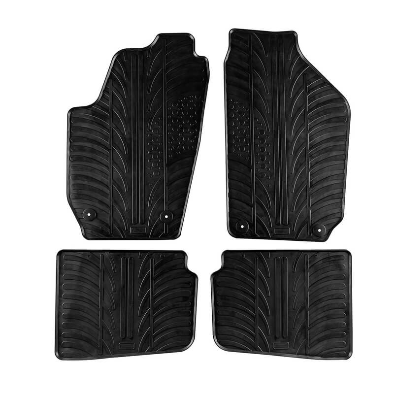 Βλησαρούλης Car Center - Πατάκια Αυτοκινήτου Gledring 0334 Skoda Roomster 2006- Μαύρο 4 Τεμάχια