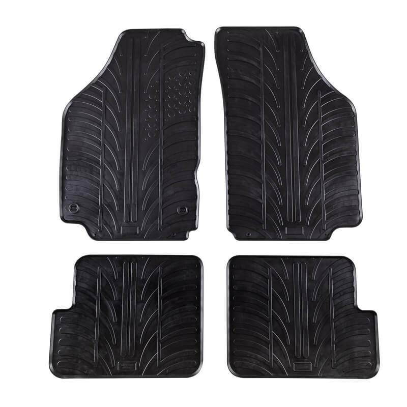 Βλησαρούλης Car Center - Πατάκια Αυτοκινήτου Gledring 0371 Lancia Ypsilon 2003-2011 Μαύρο 4 Τεμάχια