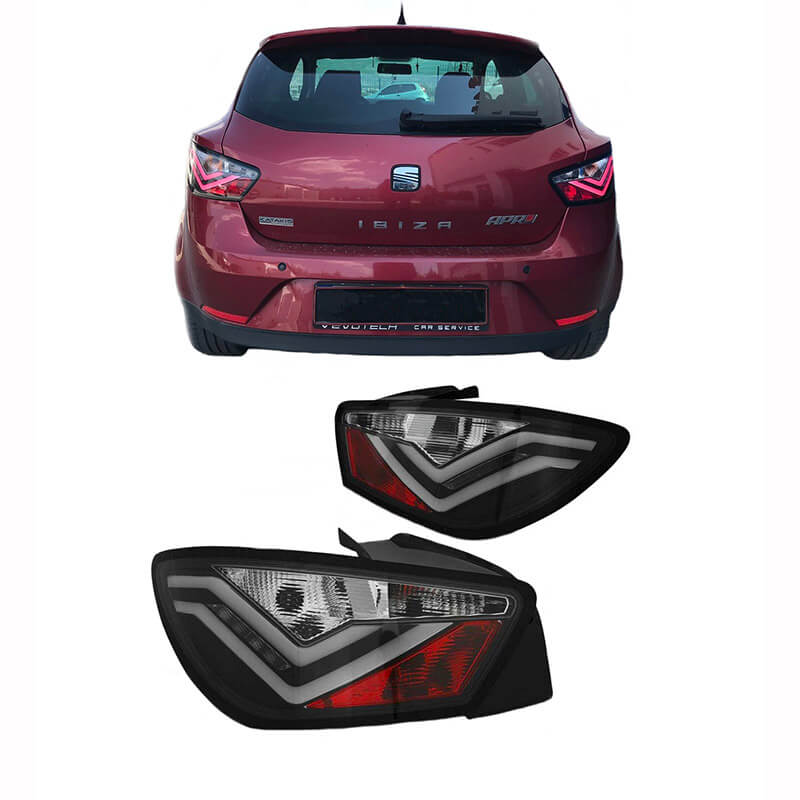 Βλησαρούλης Car Center - Πισινά Φανάρια Set Για Seat Ibiza 6J 08-12 Led Bar Μαύρα Sonar