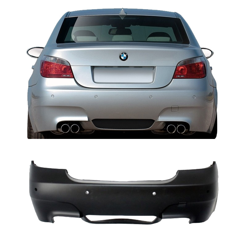 Βλησαρούλης Car Center - Πισινός Προφυλακτήρας Για Bmw 5 E60 03-10 Sedan M5 Look Με PDC 18mm