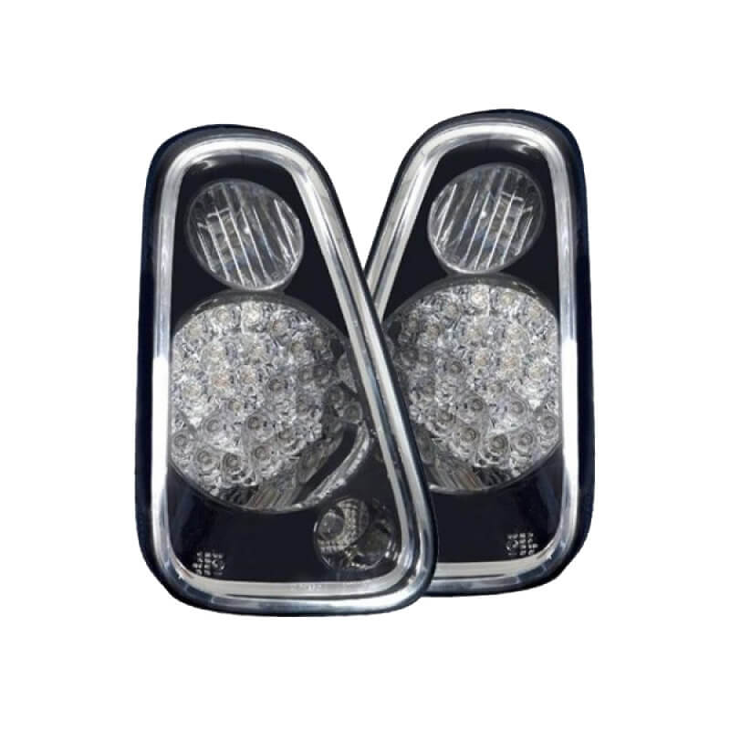 Βλησαρούλης Car Center - Πισινά Φανάρια Set Για Mini Cooper (R50/52/53) 01-04 Led Μαύρο/Χρώμιο Ciraya