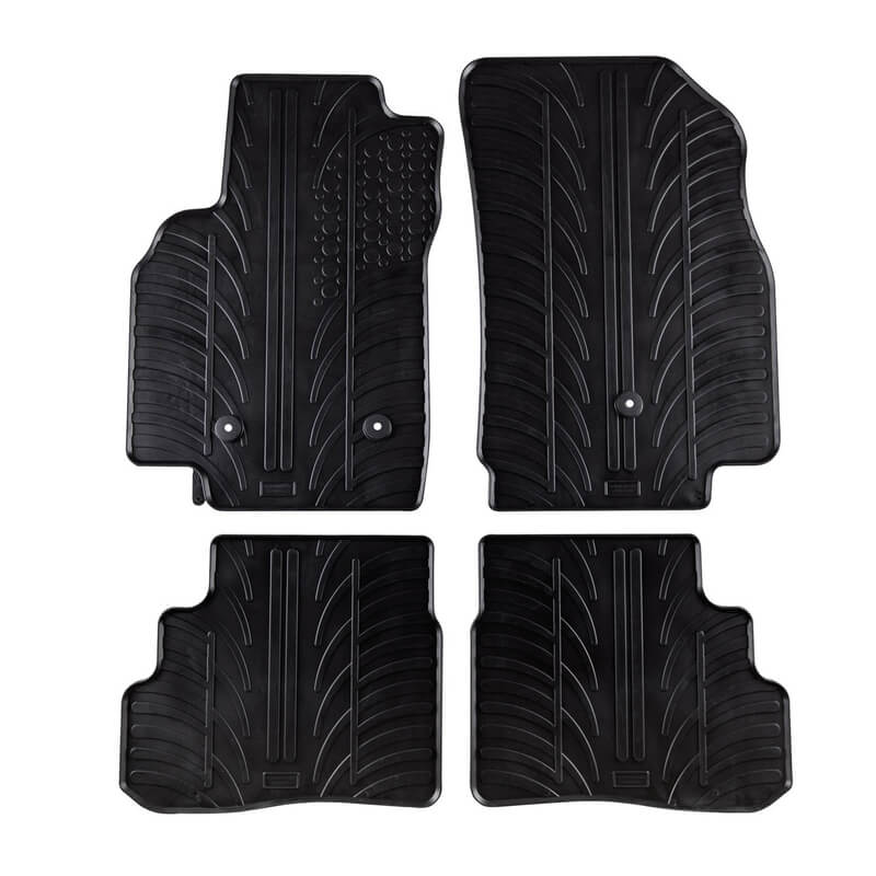 Βλησαρούλης Car Center - Πατάκια Αυτοκινήτου Gledring 0093 Opel Karl 2015- Μαύρο 4 Τεμάχια
