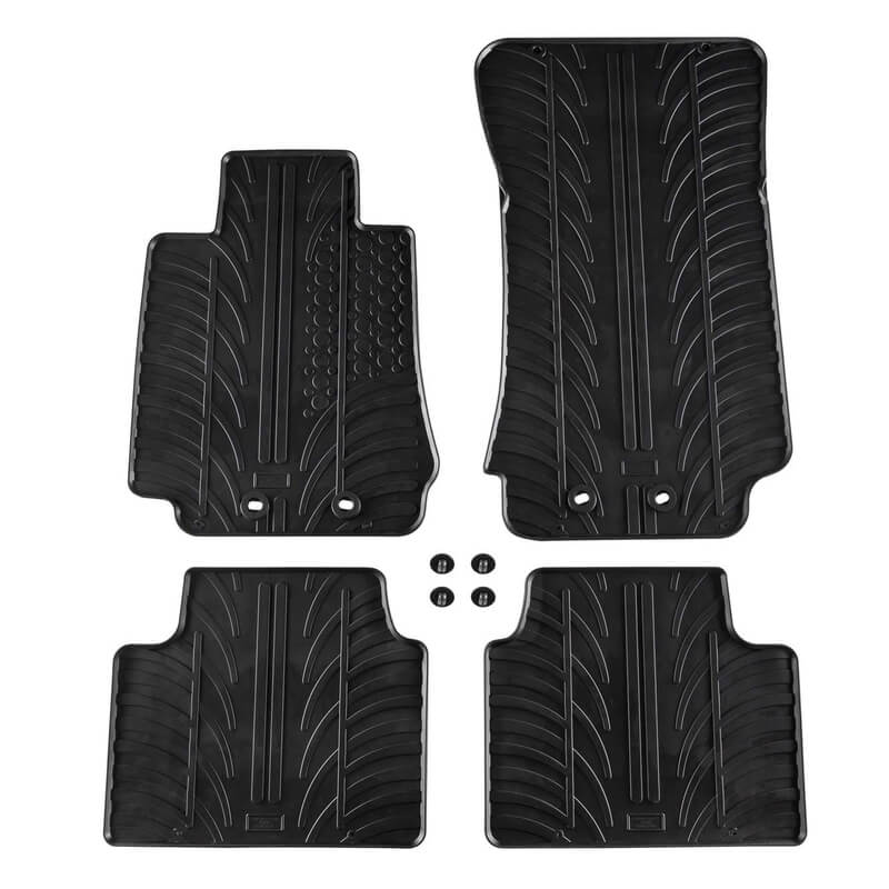 Βλησαρούλης Car Center - Πατάκια Αυτοκινήτου Gledring 0567 Alfa Romeo Giulia Sedan 2016- Μαύρο 4 Τεμάχια
