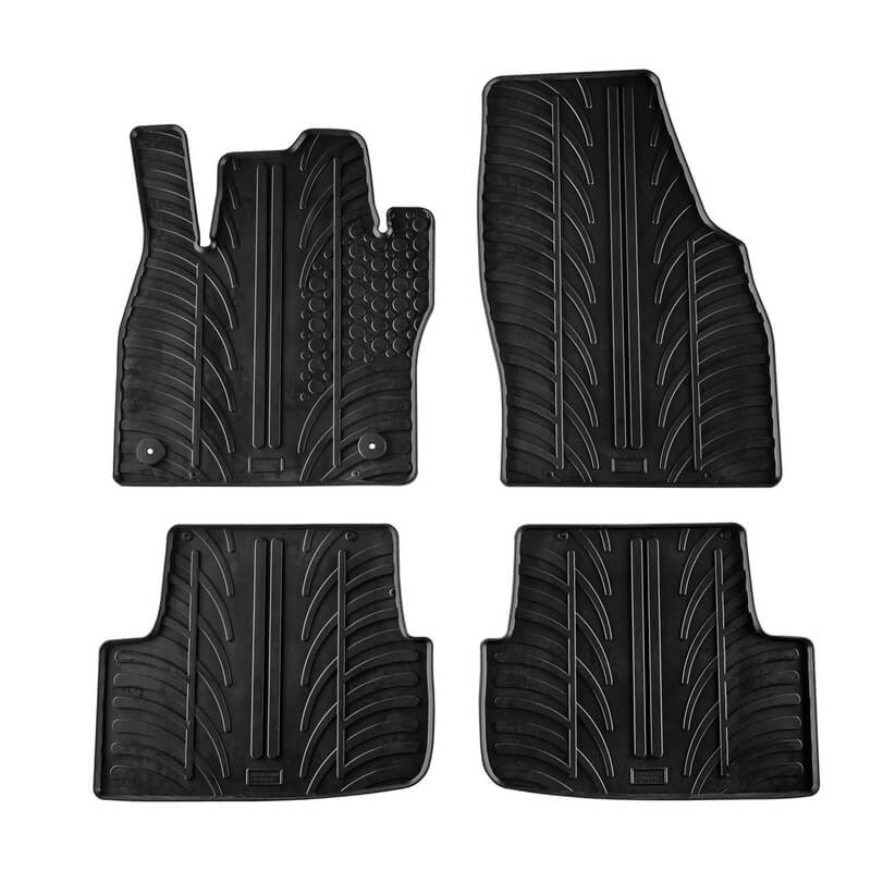 Βλησαρούλης Car Center - Πατάκια Αυτοκινήτου Gledring 0314 Seat Ibiza KJ 2017- / Seat Arona 2017-  Μαύρο 4 Τεμάχια