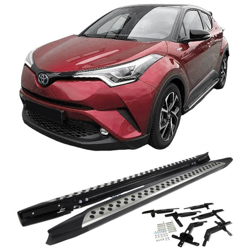 Βλησαρούλης Car Center - Πλαινά Σκαλοπάτια Για Toyota C-HR X1 10/2016+ OE Style 2 Τεμάχια