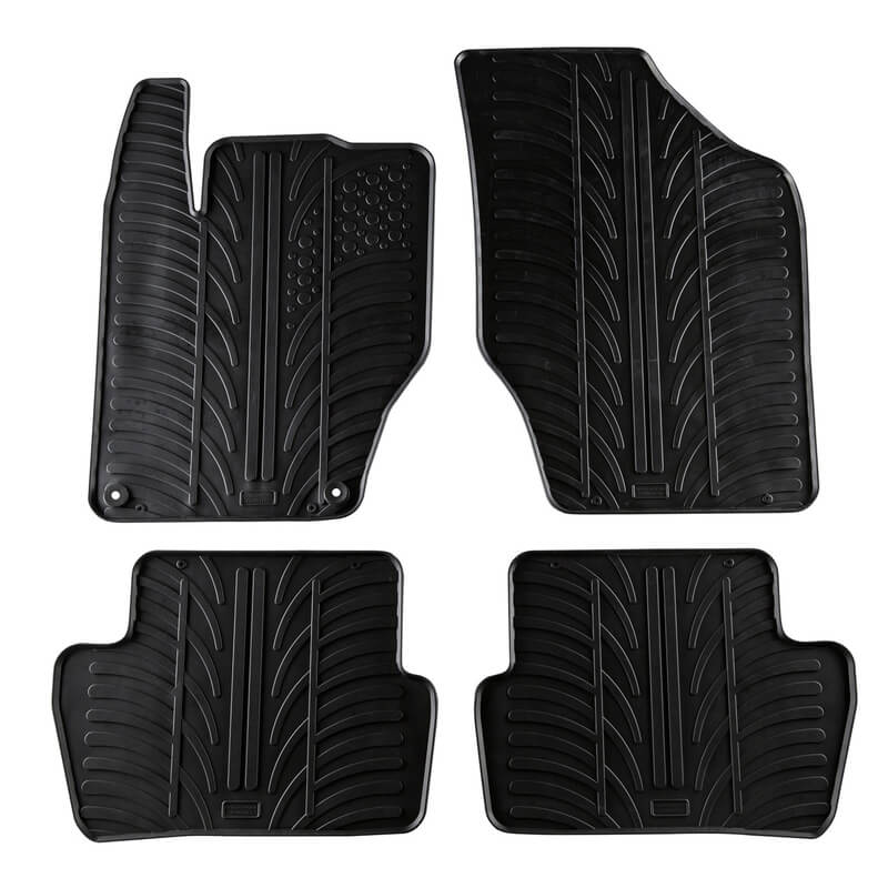 Βλησαρούλης Car Center - Πατάκια Αυτοκινήτου Gledring 0124 Citroen C4 2010-2018 / DS4 2010-2018 Μαύρο 4 Τεμάχια