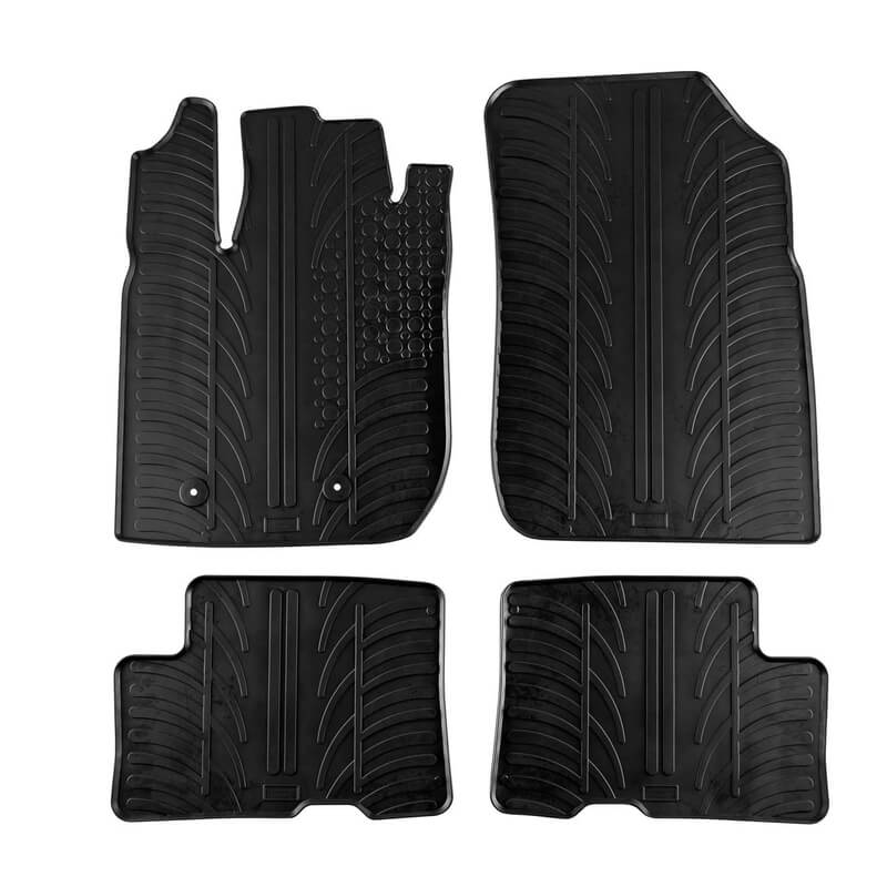 Βλησαρούλης Car Center - Πατάκια Αυτοκινήτου Gledring 0179 Dacia Duster SUV 2018- Χειροκίνητο Μαύρο 4 Τεμάχια
