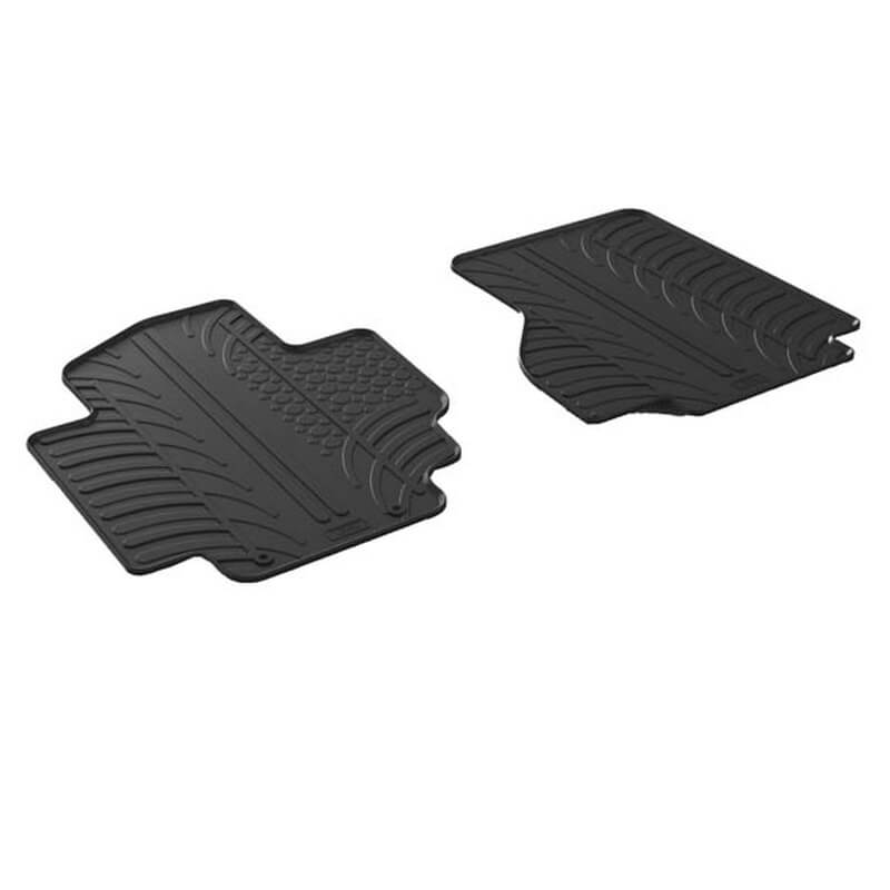Βλησαρούλης Car Center - Πατάκια Αυτοκινήτου Gledring 0298 Nissan E-NV VAN 2014- Μαύρο 2 Τεμάχια