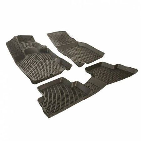 Βλησαρούλης Car Center - Πατάκια Σκαφάκια 3D Από Λάστιχο TPE Για Opel Corsa C 2000-2006 Rizline 4 Τεμάχια Μαύρα