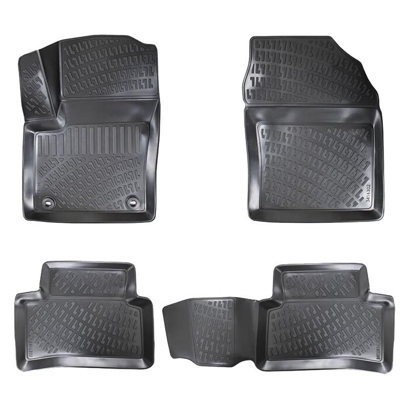 Βλησαρούλης Car Center - Πατάκια Σκαφάκια 3D Από Λάστιχο TPE Για Toyota C-ΗR 2WD Rizline 4 Τεμάχια Μαύρα