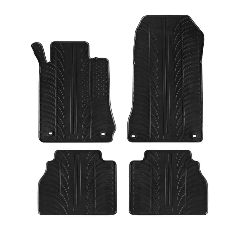 Βλησαρούλης Car Center - Πατάκια Αυτοκινήτου Gledring 0506 Mercedes E-Class W210 1995-2003 Μαύρο 4 Τεμάχια