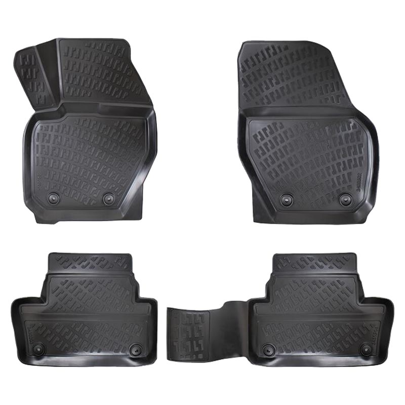 Βλησαρούλης Car Center - Πατάκια Σκαφάκια 3D Από Λάστιχο TPE Για Volvo ΧC-60 09-17/ΧC-70 2010- Rizline 4 Τεμάχια Μαύρα