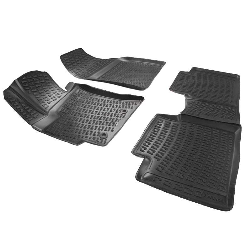 Βλησαρούλης Car Center - Πατάκια Σκαφάκια 3D Από Λάστιχο TPE Για Toyota Corolla 2013- Rizline 4 Τεμάχια Μαύρα