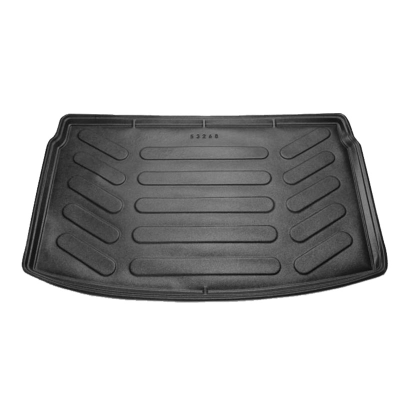 Βλησαρούλης Car Center - Πατάκι Πορτ-Παγκάζ 3D Σκαφάκι Από Λάστιχο TPE Για VW Polo ΑW 2017- Μαύρο Rizline Επάνω επίπεδο