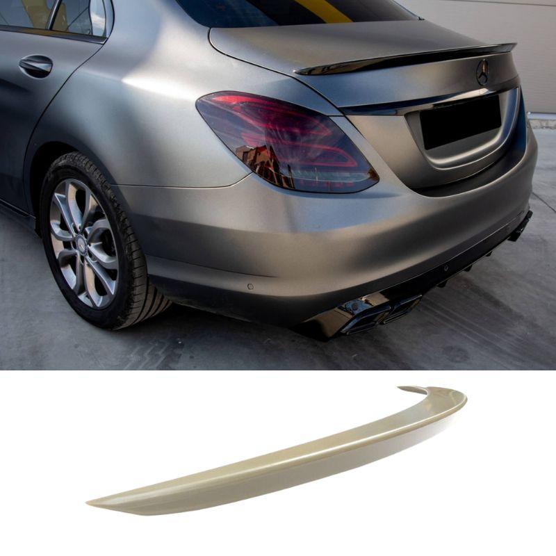 Βλησαρούλης Car Center - Αεροτομή Πορτ Παγκάζ Για Mercedes-Benz C-Class W205 Sedan13-20 Amg look Lipspoiler Από Abs Πλαστικό