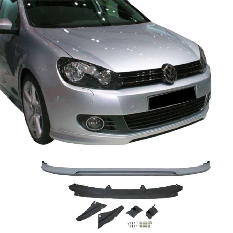 Βλησαρούλης Car Center - Μπροστινό Spoiler Για VW Golf VI (6) 08-12 Votex Look Από Abs Πλαστικό 1 Τεμάχιο
