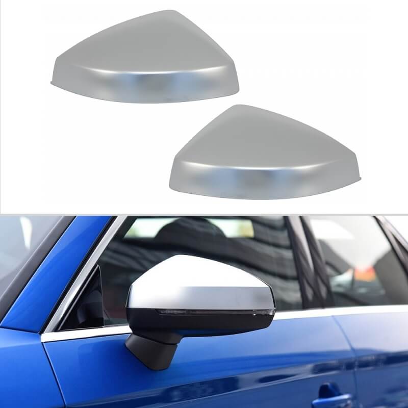 Βλησαρούλης Car Center - Καπάκια Καθρεφτών Για Audi A3 8V 12-20 RS3 Look Brushed Aluminium 2 Τεμάχια