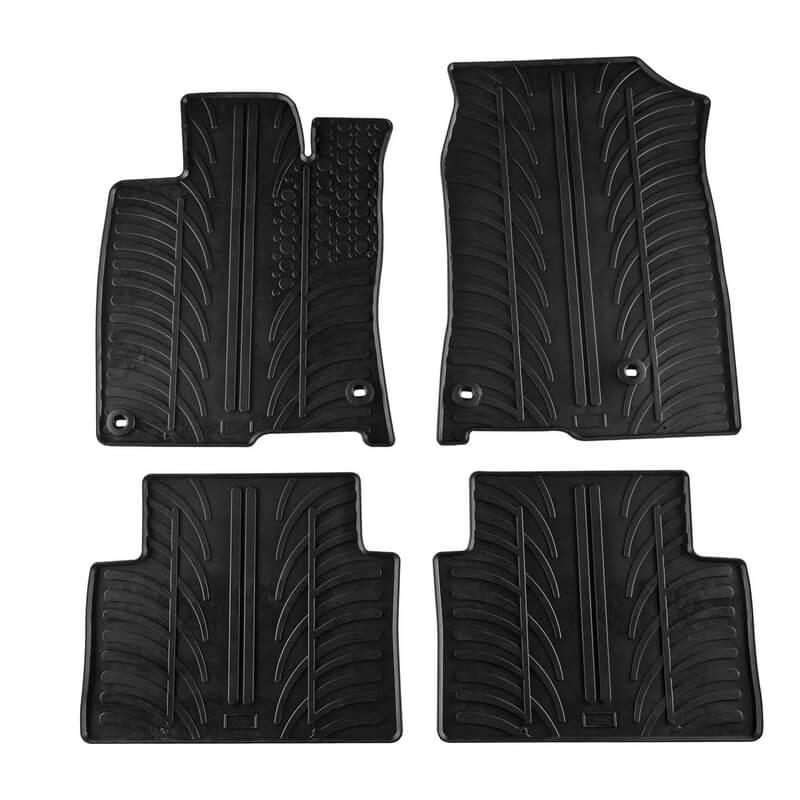 Βλησαρούλης Car Center - Πατάκια Αυτοκινήτου Gledring 0309 Honda Civic Hatchback / Sedan 2017- Μαύρο 4 Τεμάχια