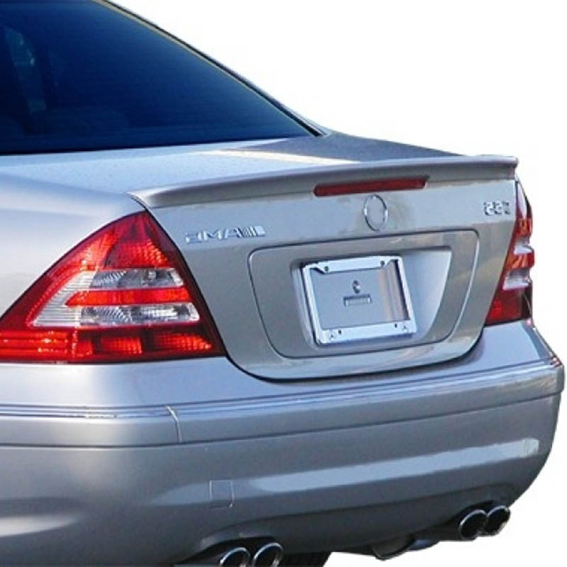 Βλησαρούλης Car Center - Αεροτομή Πορτ Παγκάζ Για Mercedes-Benz C-Class W203 00-07 Amg Look Lipspoiler Με Κόψιμο Στο Στοπ Από Abs Πλαστικό