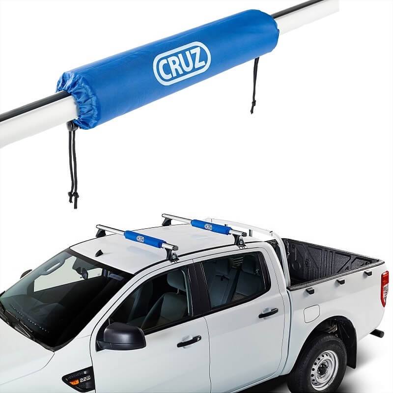 Βλησαρούλης Car Center - Προστατευτικά Μαξιλαράκια / Windsurfing Pad Για Μπάρες Οροφής CRUZ 940-601 61cm Μπλέ Χρώμα 2 Τεμάχια