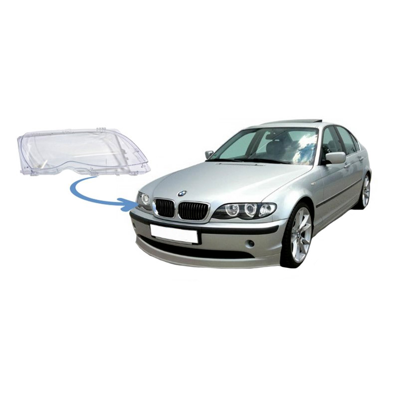 Βλησαρούλης Car Center - Κρύσταλλο Φαναριού Δεξί Για Bmw 3 E46 Sedan/Touring Facelift 01-05 Xenon & Halogen 1 Τεμάχιο